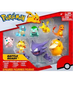 Pokemon Set de 8 Figuras de Batalla Edicion Hunter