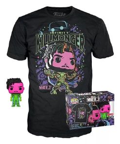 Funko Pop Tees Marvel What If Infinity Killmonger talla XL