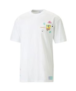 Puma Polo Blanco Bob Esponja Manga Corta Talla M