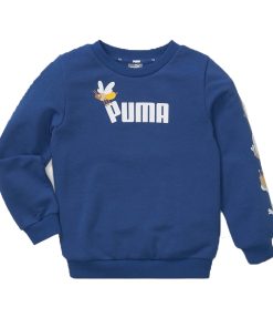 Puma Polera Niño World Crew Neck Sweatshirt  Talla 4T