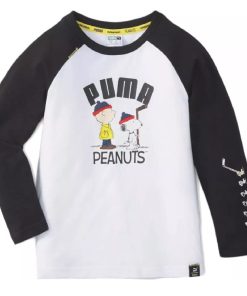 Puma Polo Manga Larga Crew Neck X Peanuts Toddler Niños 2T