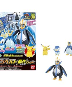 Bandai Spirits Model Kit Pokemon Set De Empoleon Evolucion