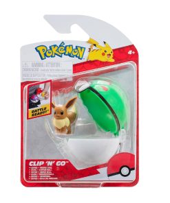 Pokemon Clip N Go Eevee Incluye Pokebola Friend ball