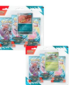 Pokemon TCG Journey Together 3 Pack Blister Ingles C/u