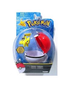 Pokemon Tomy Pikachu Con Pokebola