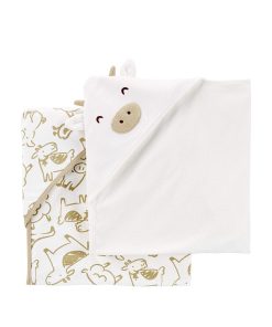 Toallas con capucha para bebé 2 Pack