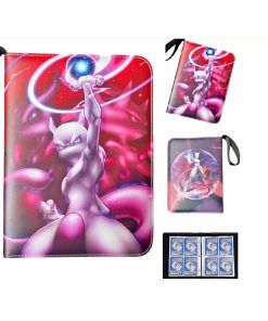 Pokemon Folder 4 Pocket 400 Cartas Mewtwo
