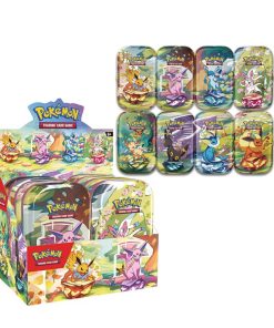 Pokemon TCG Prismatic Evolutions Mini Tin 8 Unidades Español