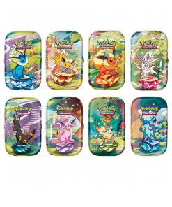 Pokemon TCG Prismatic Evolutions Mini Tin Español C/u