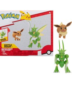 Pokemon Jazwares Figura Pack Eevee Scyther