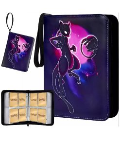Pokemon Folder 4 Pocket 400 Cartas Mew Mewtwo