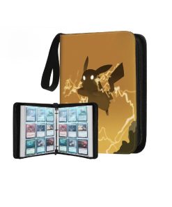 Pokemon Folder 9 Pocket 900 Cartas Pikachu Electrico