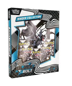 Pokemon TCG Black Bolt Binder Collection Ingles