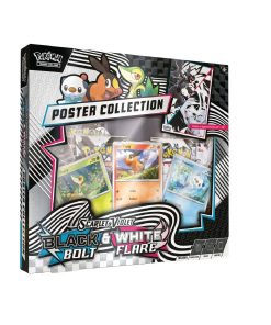 Pokemon TCG Black Bolt & White Flare Unova Poster Collection Ingles