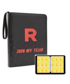 Pokemon Folder 9 Pocket 900 Cartas Team Roket