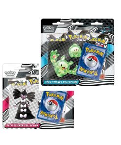 Pokemon TCG Black Bolt & White Flare Tech Sticker Collection Español  C/u