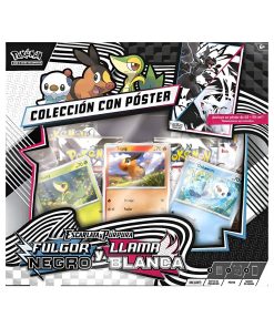 Pokemon TCG Black Bolt & White Flare Unova Poster Collection Español
