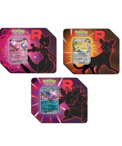 Pokemon TCG Team Rocket Tin Pack 3 Ingles C/u