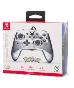 Mando Nintendo Switch Silver Pokemon Edicion Especial