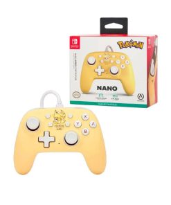 Mando Para Nintendo PowerA Nano Pikachu Friends
