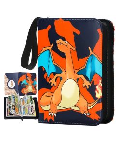 Pokemon Folder 4 Pocket 400 Cartas Charizard