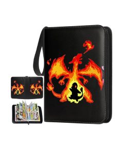 Pokemon Folder 4 Pocket 400 Cartas Charizard Charmander