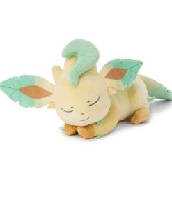 Pokemon Peluche Takara Tomy Leafeon Durmiendo
