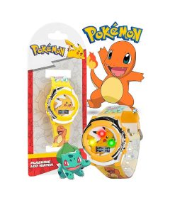 Pokemon Reloj De Cuarzo Digital Pikachu para niños