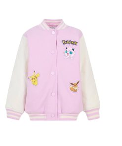 Pokemon Chaqueta Bomber De Felpa Francesa Talla 10-12