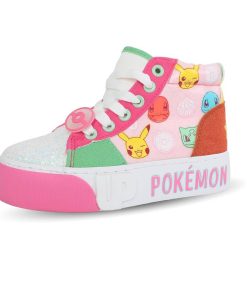 Pokemon Zapatilla Pink Niñas Talla 13 US